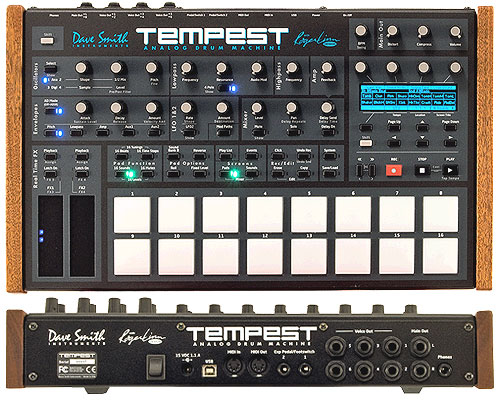 Dave Smith instruments Tempest シンセサイザー